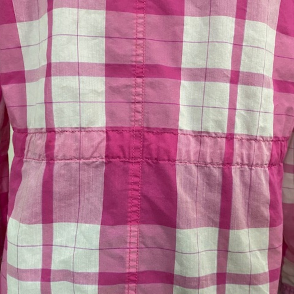 The North Face Pink Plaid Shirt Size Medium - Picture 10 of 13